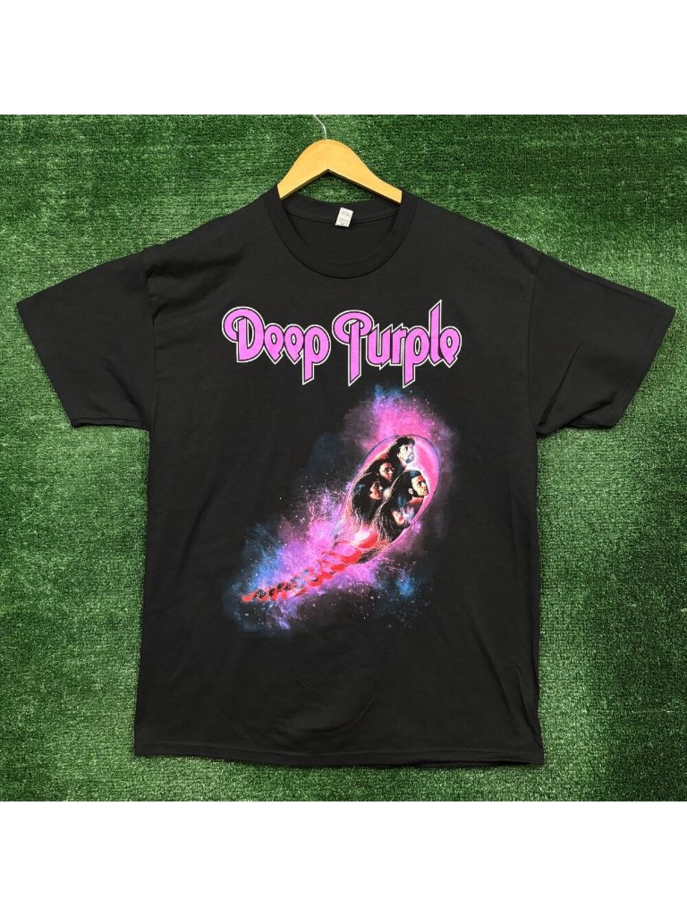 Deep Purple Fireball Album Rock Band T-Shirt Size Extra Large